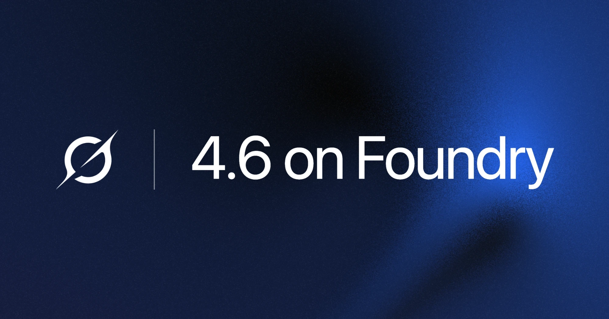 Official Grok 4.6 on Foundry release artwork